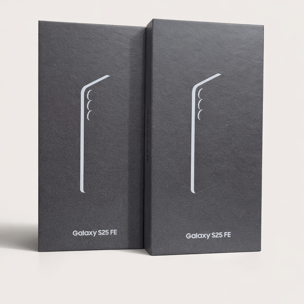 Samsung Galaxy S25 FE in-store product photo at The Source Arena JA.